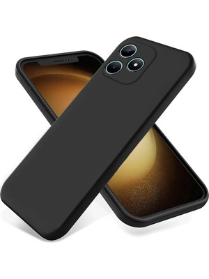 Kuhi Mey Ithalat®  Realme Note 50 4g Kılıf First Silikon - Siyah