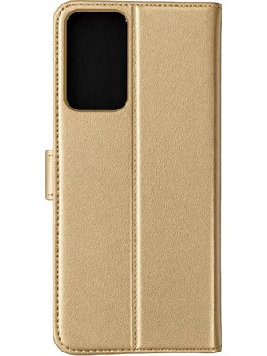 Kuhi Mey Ithalat®  Samsung Galaxy A91 / S10 Lite Trend S Plus Kapaklı Kılıf - Gold