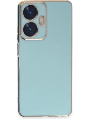 Kuhi Mey Ithalat®  Realme C55 Kılıf Volet Silikon - Açık Yeşil