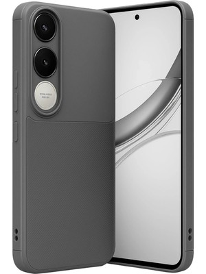 Kuhi Mey Ithalat®  Vivo V50 Lite 4g Auto Focus Karbon Kapak - Gri