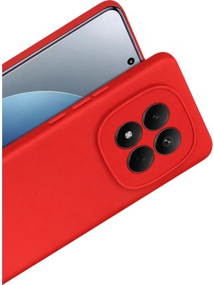 Kuhi Mey Ithalat®   Redmi Note 15 4g First Silikon - Kırmızı
