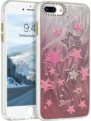 Kuhi Mey Ithalat®  iPhone 7 Plus Kılıf Blade Aynalı Desenli Kapak - Desen 7