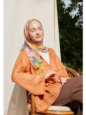 Fresh Scarfs Esther Desen Rami Şal Toprak