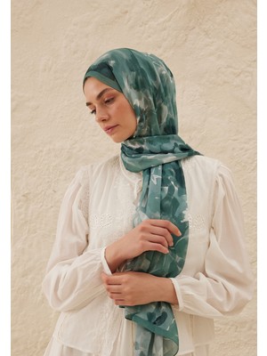 Fresh Scarfs Lizzy Desen Rami Şal Okyanus