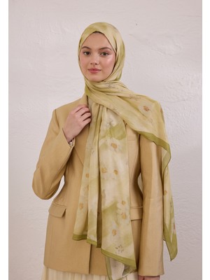 Fresh Scarfs Soft Daisy Desen Rami Şal Adaçayı