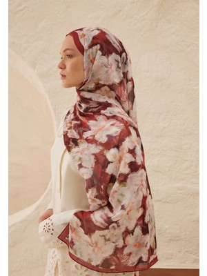 Fresh Scarfs Dora Desen Rami Şal Gülkurusu