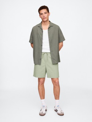 Gap Erkek Yeşil Twill Şort