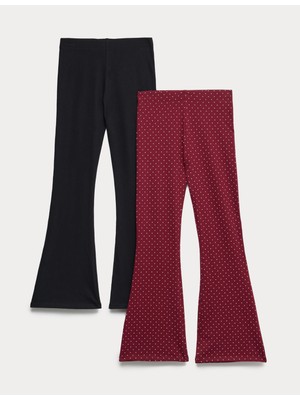 Marks & Spencer 2’li Pamuk Karışımlı Tayt (6–16 Yaş)
