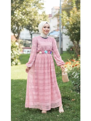 Missvalle Dantelli Anne Elbise Pembe 16800