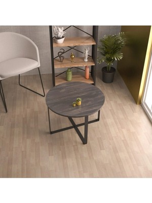 RetoDesign Tuvalu Yuvarlak 70 Çap Orta Sehpa 1583