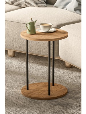 RetoDesign YUVARLAK ÇAM C SEHPA 1610