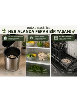 So Saff Zeolit Radyasyon Taşı 2 kg (4 Oda Için)