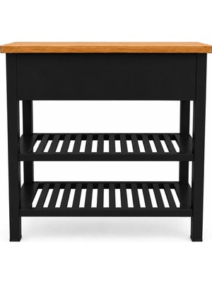 Dipole Furniture Fast Mat Lake Siyah (RAL-9005) Servant Mobilyası