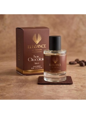 Elegance Vip Perfume Elegance Vip Parfüm 50 ml Sexy Chocolate Koku Kalıcılığı ile Modern Şişe Tasarımı