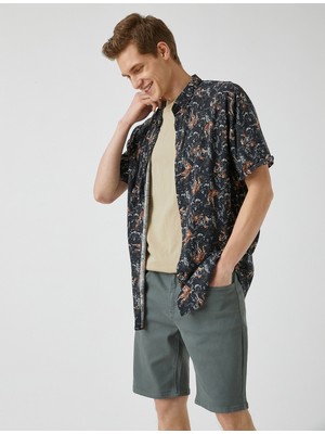 Koton Basic Gabardin Şort