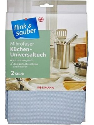 Empressco Mutfak Mikrofiber Bezi 40X60 Cm, Çiftli Set, Çok Yönlü Temizlik Aracı