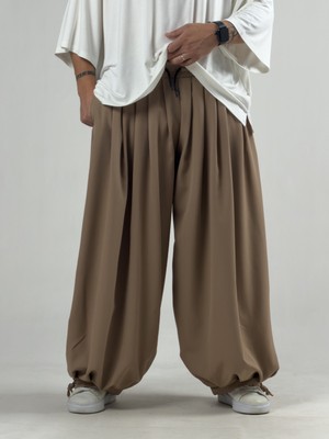 Cocopelli Süper Oversize Taba Erkek Jogger Pantolon COC3235