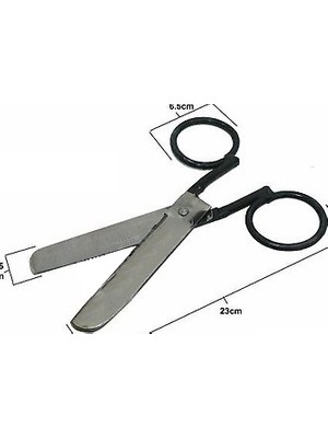 Twin Store Özel El Yapımı Dövme Lokum Makası 23 cm