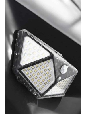 Herşey Trend Güneş Enerjili Bahçe Aydınlatma Lambası Solar 100 LED Lamba