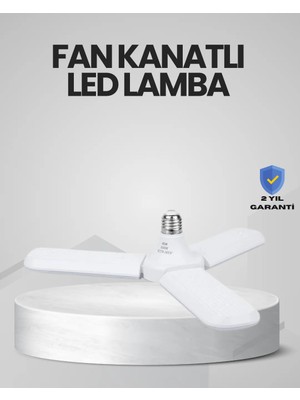 Belirtilmemiş Tasarruflu LED Ampül 60 Watt 4 Kollu Beyaz Işık