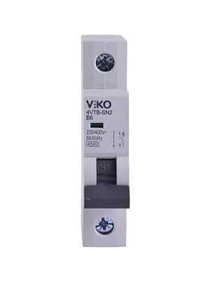 4VTB-1B06 Otomatik Sigorta 4,5ka B Tipi 1 Kutup 06A