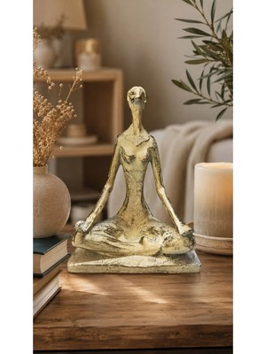 Ersu Store Iskandinav Tarzı Meditasyon Yoga Soyut Bohem Biblo Hediyelik Dekoratif