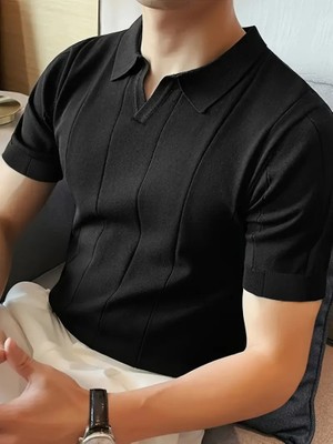 Asyahsap Erkek Kısa Kollu Polo Yakalı Triko Tshirt
