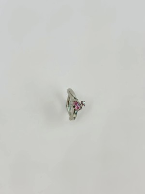 Belirtilmemiş Rodyum Zirkon Taşlı Çelik Göbek - PG0006