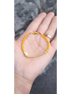 El Yapımı Tasarım Boncuk Bileklik Şık Hediyelik