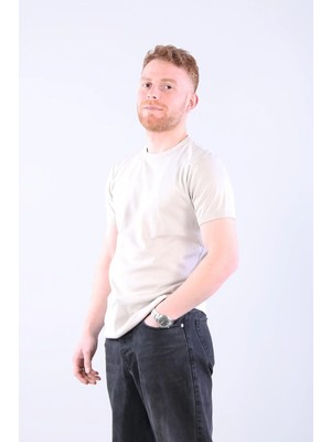 Mckanzie 2143-1 Full Need Ribana O Yaka T-shirt