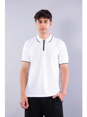 Mckanzie V7055 Polo Yaka Fermuarlı T-shirt
