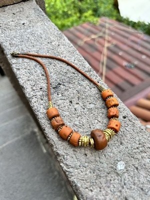 El Yapımı Tasarım Boncuk Kolye Şık Hediyelik
