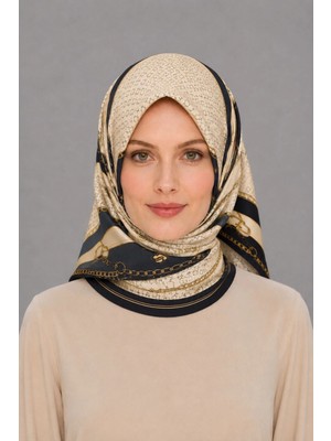 Lesscarves Twill Desenli Eşarp LS2201
