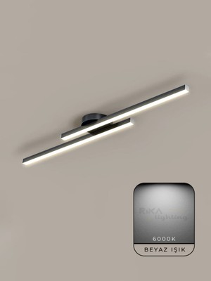 Empressco Modern Lineer LED Avize, Beyaz Işık, Şık ve Enerji Tasarruflu