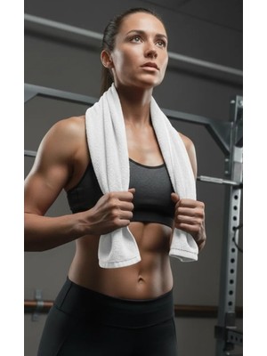 Embays Collection 30 x 85  cm  Fitness Havlusu, Spor Havlusu, Sporcu Havlusu, Antreman Havlusu, Gym Havlusu