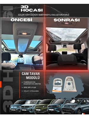 Empressco Cam Tavan Aydınlatma Ara Parçası Seti, Şık ve Kullanışlı Tasarım