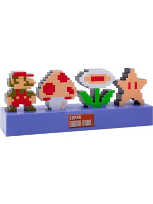 Paladone Funko Pladone Süper Mario Bros Simgeleri Işık