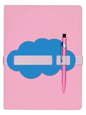 Nuuna L 176 Sayfa Noktalı Voyager Defter - Cloud