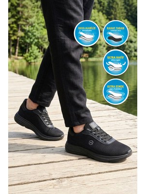 Walkway 26102 M Siyah Unisex Spor Ayakkabı