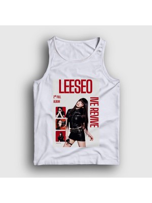 Presmono Unisex Beyaz Leeseo Revive K-Pop Ive Atlet