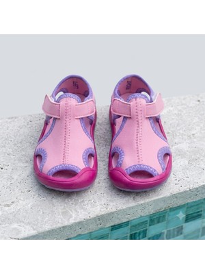 Kindep (Arzen) Termo Kaymaz Taban Cırlı Çocuk Aqua Ayakkabı Pembe