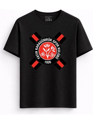 Rabona Fashion Fatih Karagümrük Black & Red Legacy Tişörtü