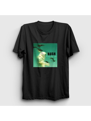 Presmono Unisex Siyah The Science Of Things Rock Bush T-Shirt