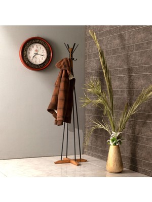RetoDesign Retohome Ayaklı Elbise Askısı Fortmanto Askılık