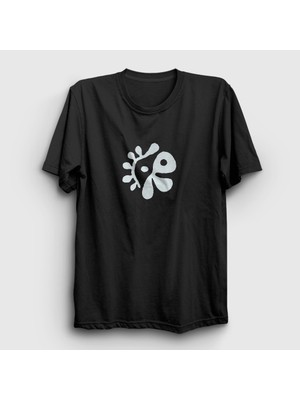Presmono Unisex Siyah Logo Color Outside The Lines K-Pop Cortis T-Shirt