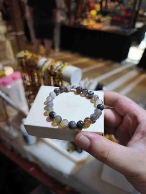 Mihrim Naturel Bostvana Akik Bileklik Stres Azaltma-Odaklanma Arttırma Doğaltaş Bileklik