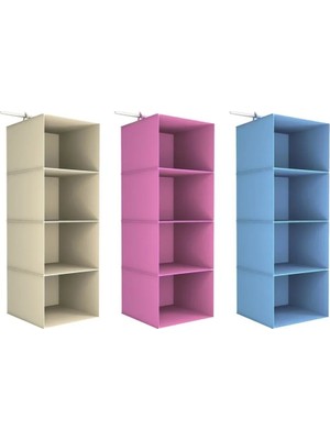 Uravas Store 4 Gözlü Dolap Içi Organizer