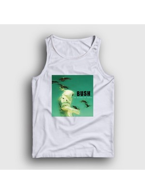 Presmono Unisex Beyaz The Science Of Things Rock Bush Atlet