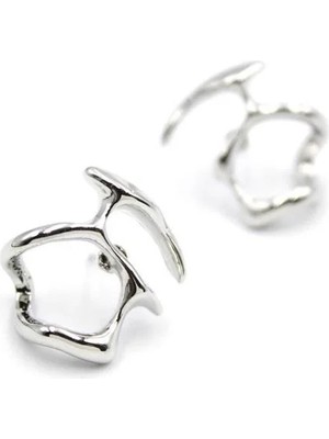 Uravas Store Ieg - Metal Küpe - Gümüş