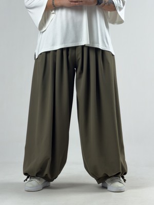 Cocopelli Süper Oversize Haki Erkek Jogger Pantolon COC3236
